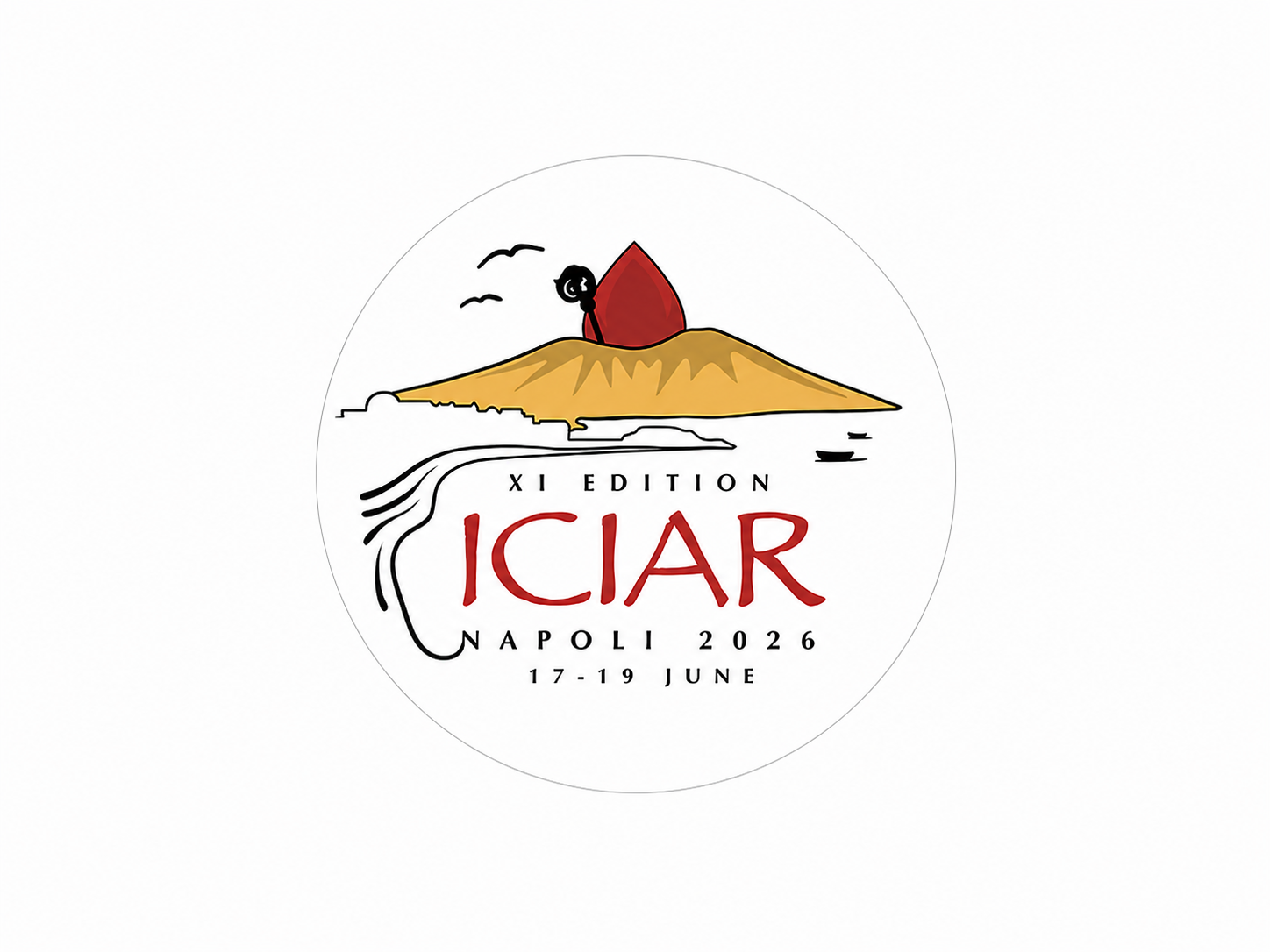 Klara Saganić at ICIAR 2026 in Naples