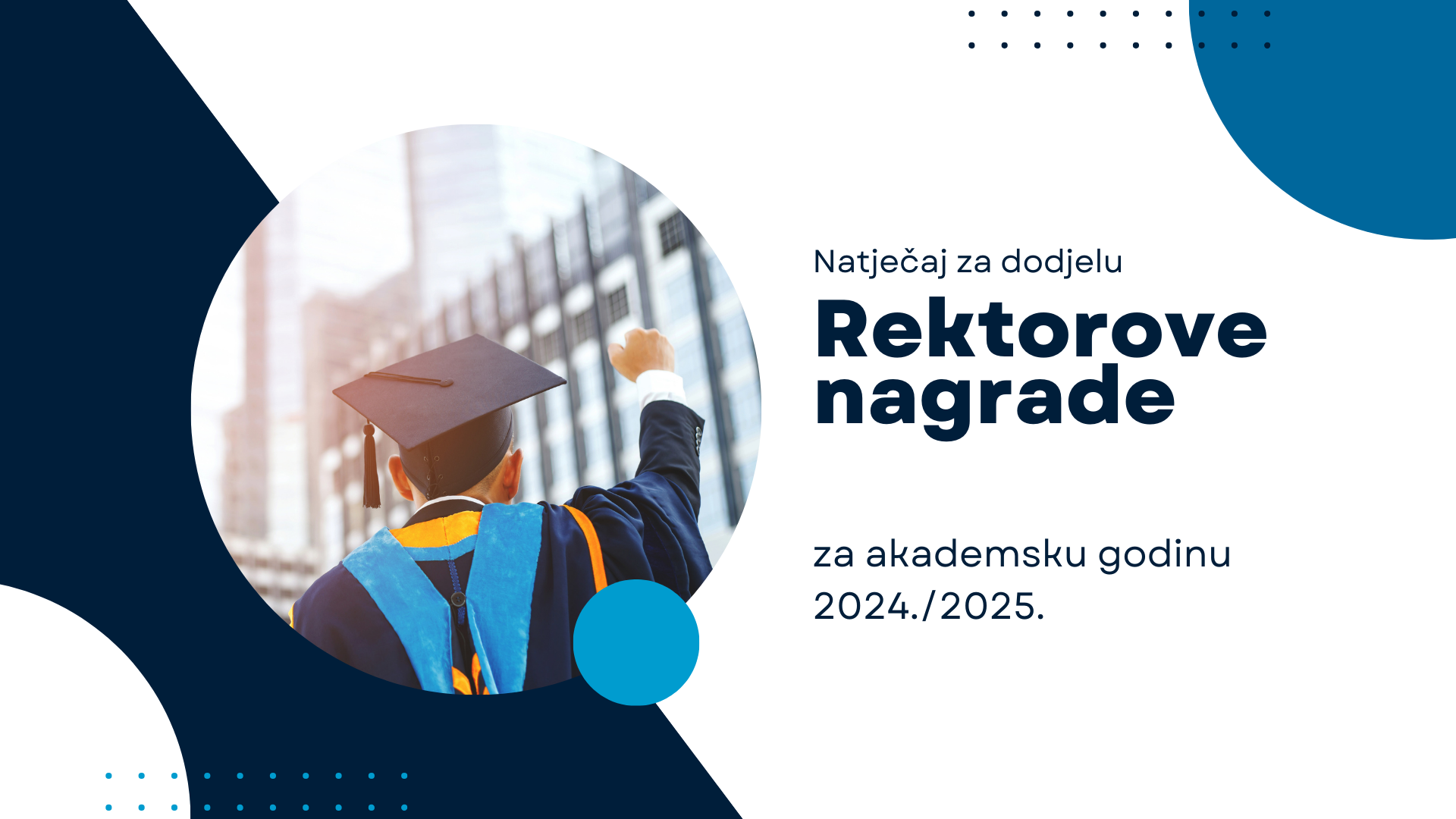 Natječaj za dodjelu Rektorove nagrade Sveučilišta u Zagrebu za ak. god. 2024./2025.