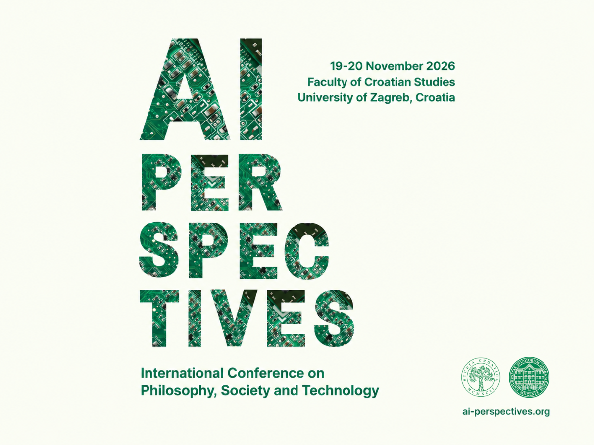 Poziv na sudjelovanje: Međunarodna interdisciplinarna konferencija AI Perspectives 2026