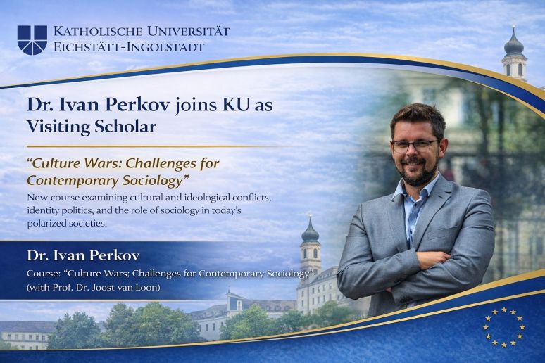 Assistant Professor Ivan Perkov Appointed Course Convenor at a Prestigious German University