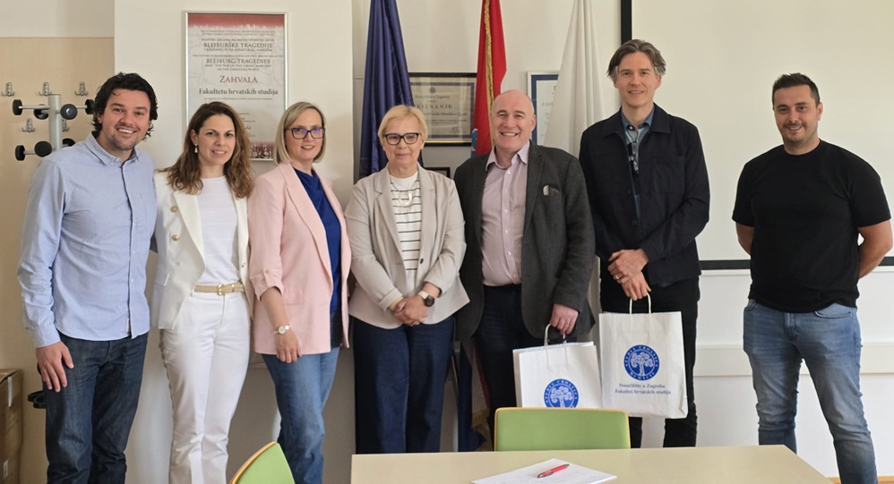 British Sociologists Visit the Faculty of Croatian Studies: New Opportunities for International Cooperation Opened