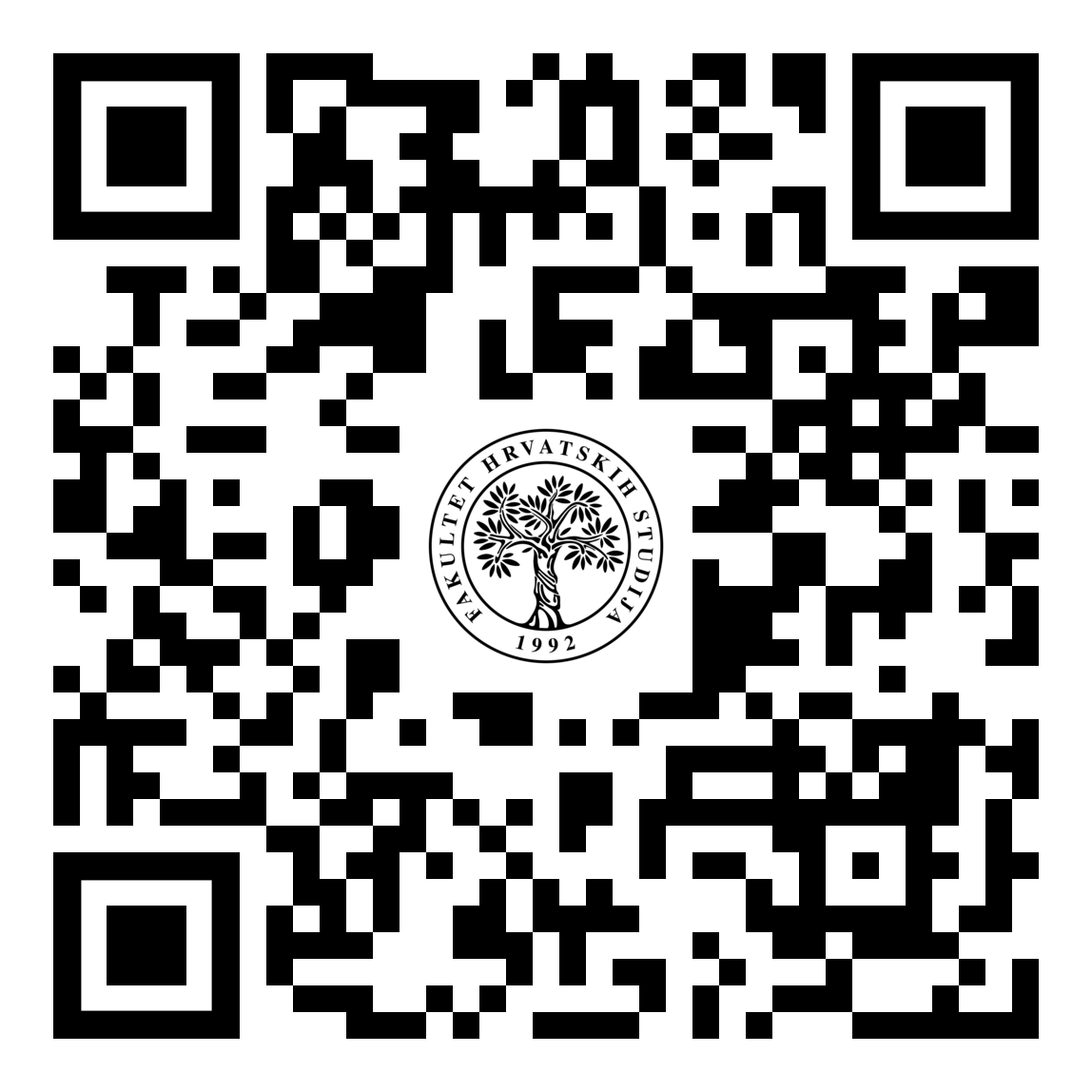QR kod za dostavu potvrde o uplati